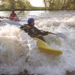 Klaus hält training