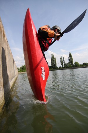Playboating am Hafen Erlangen